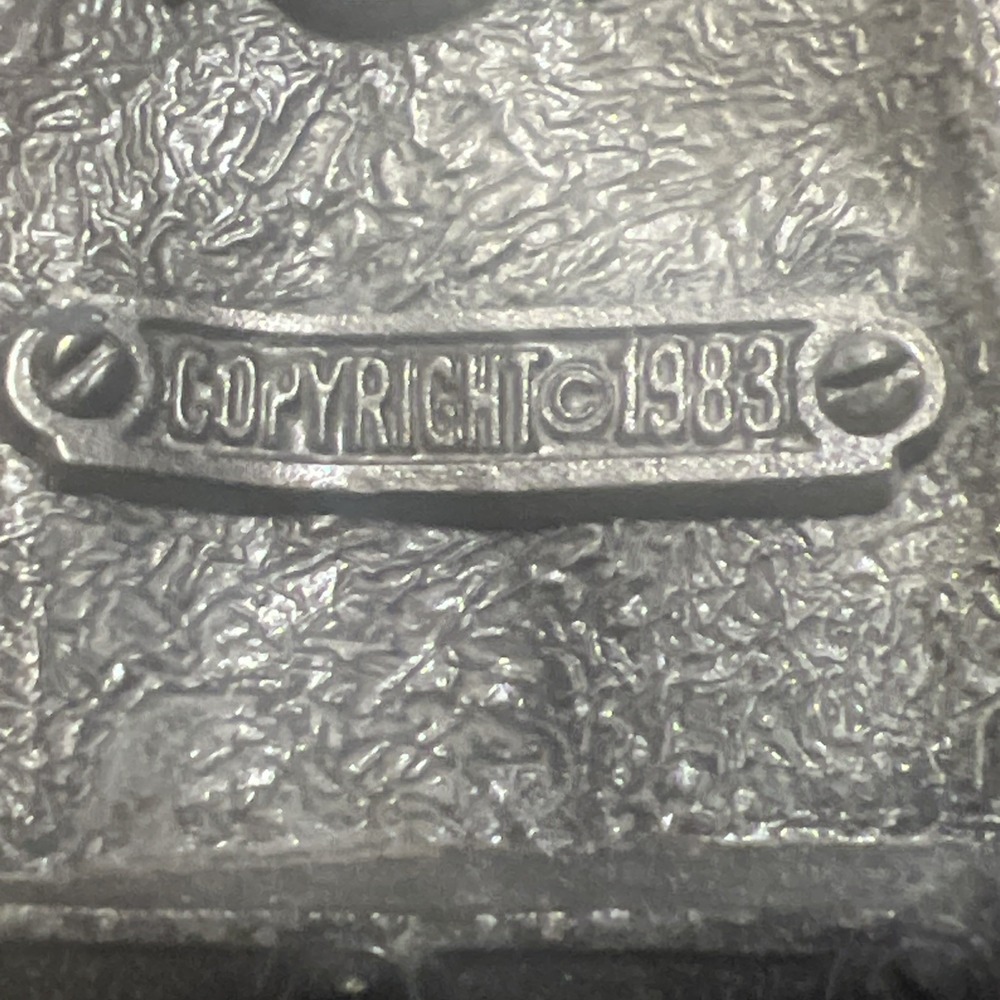 Vintage 1983 The Great American Buckle Company Locomotive serial #1083 USA Made - Picture 8 of 11